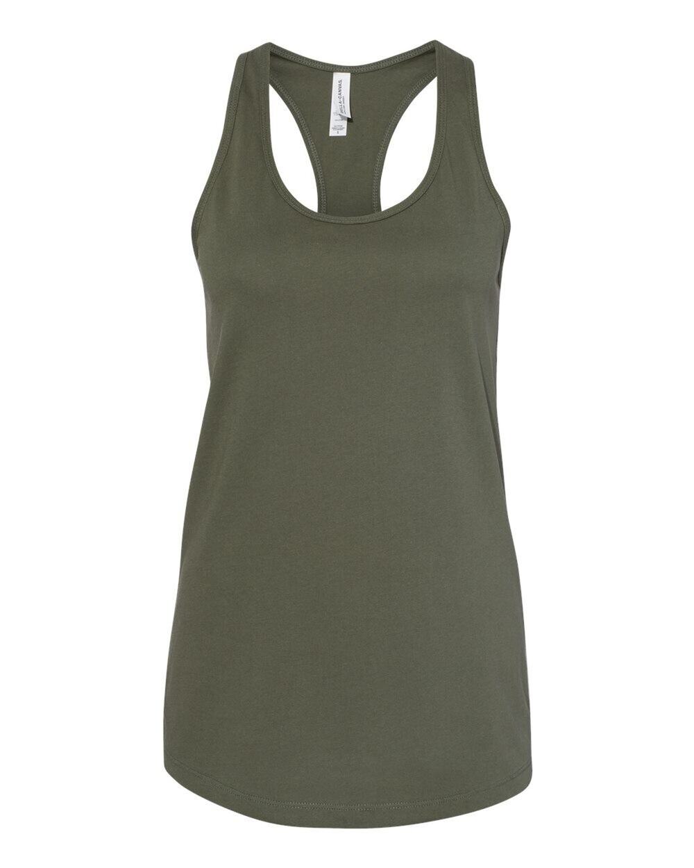 2/$15 NEW Bella + Canvas Women's Jersey Racerback Tank Top Ladies XL Style #6008